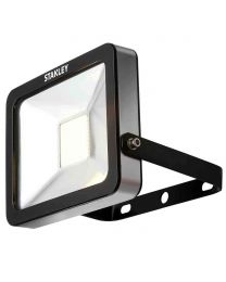 Stanley Zurich Outdoor 20 Watt LED Flood Light, Cool White, Black