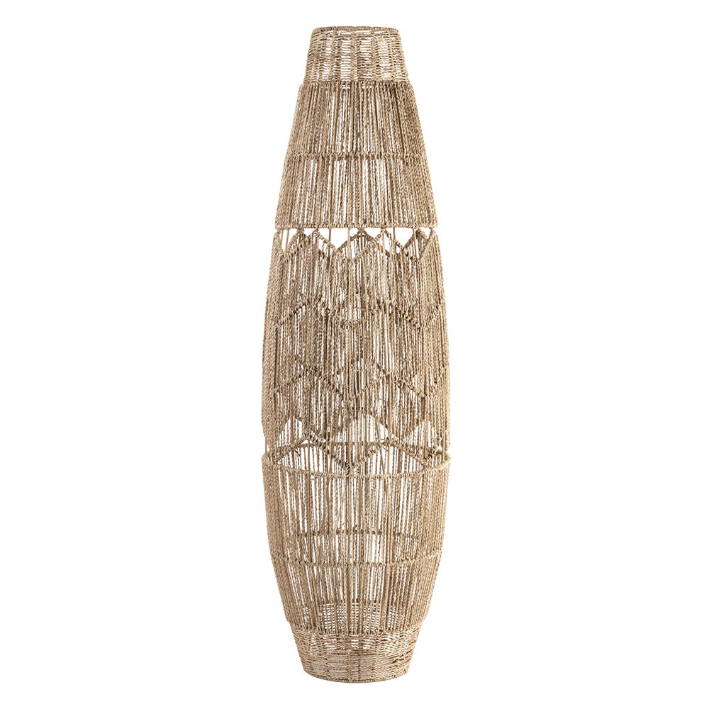 Jute String Floor Lamp, Natural