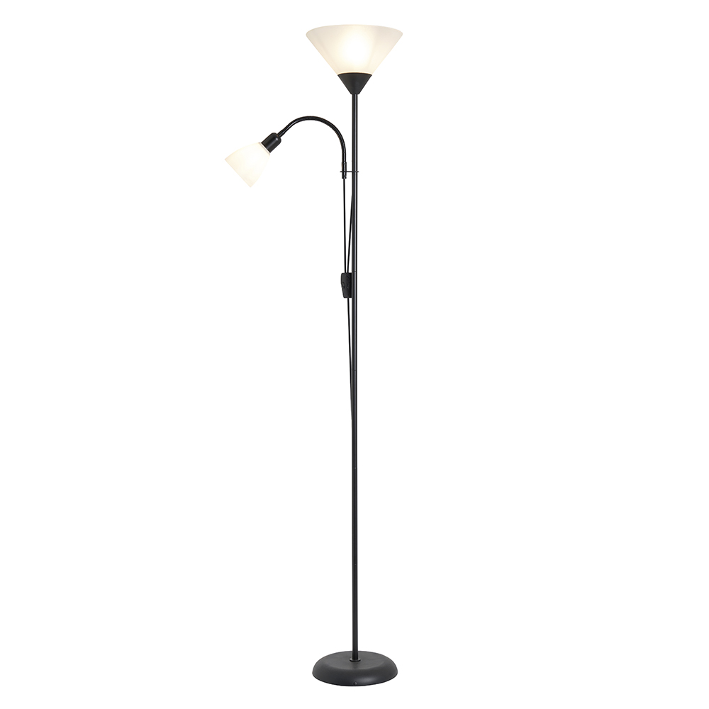 Mother & Child Floor Lamp, Black