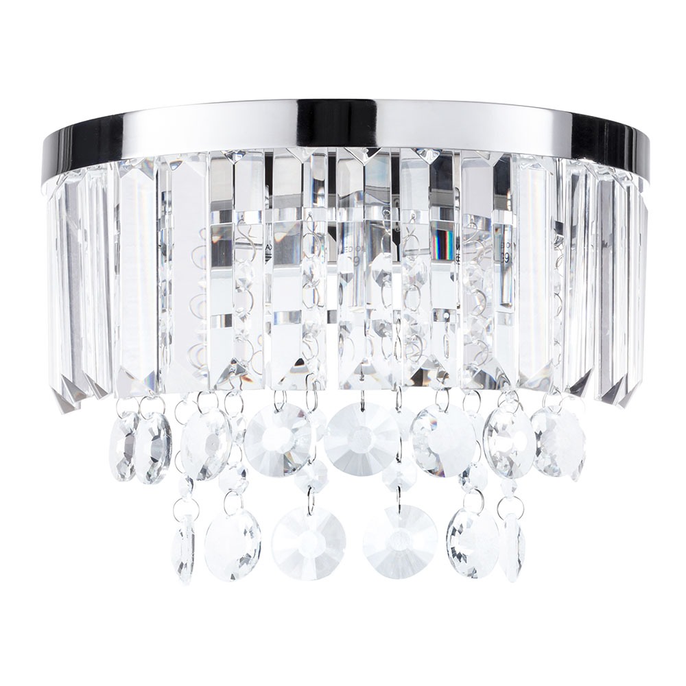 Paladina Wall Light, Chrome