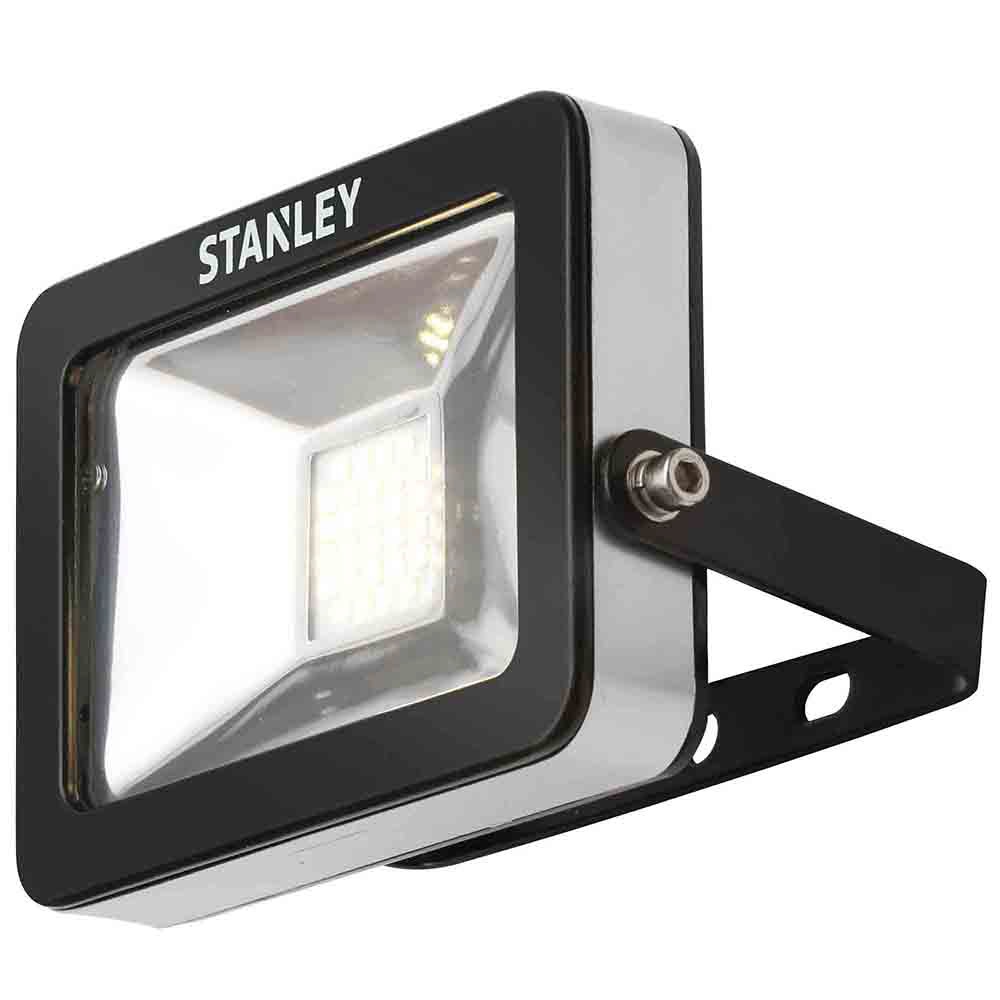 Stanley Zurich Outdoor 10 Watt LED Flood Light, Warm White, Black