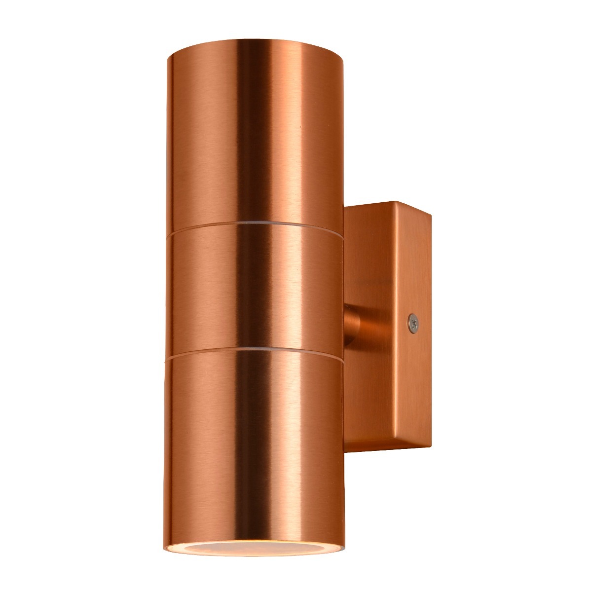 Jared Outdoor Up and Down Wall Light in Copper